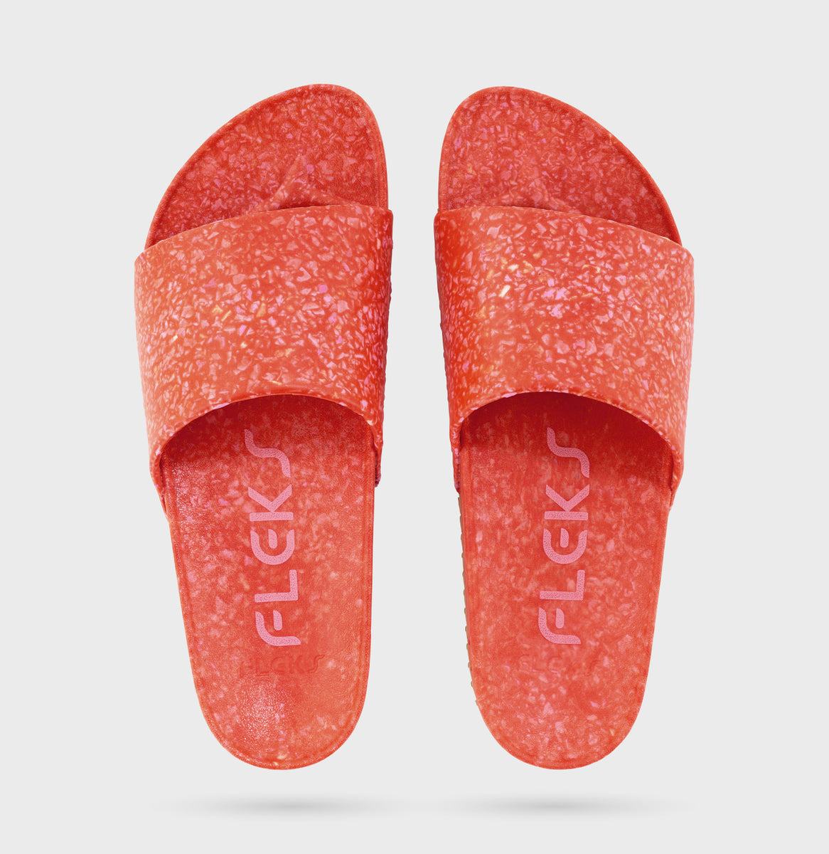 Beach Slide Slides With Glitter Melissa