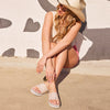 East Beach Slide Platform - Faded Denim 2
