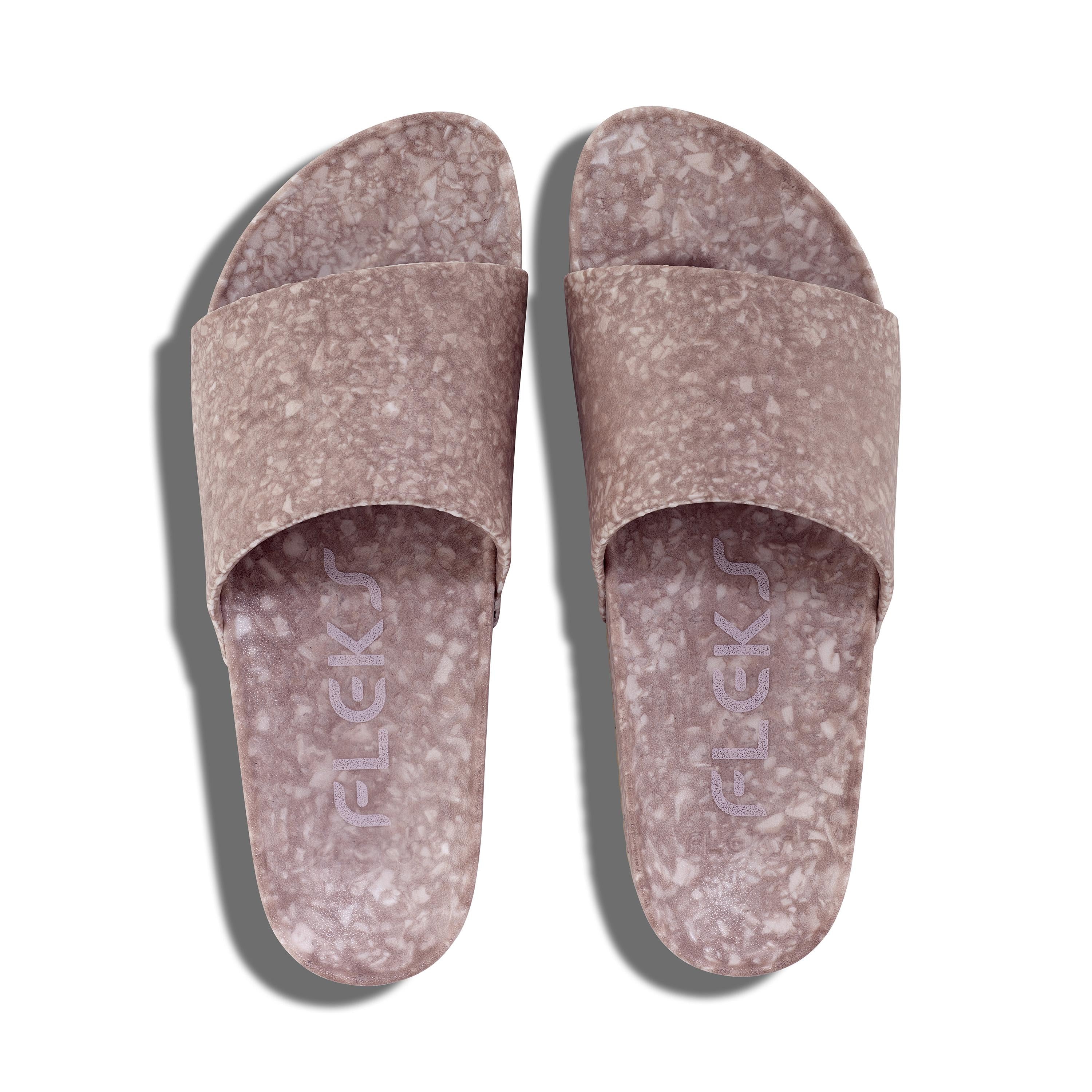 Fleks Unisex East Beach Slide Platform - Chamois