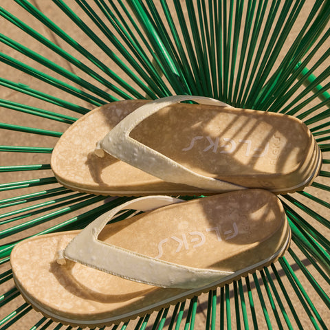 West Beach Flip Flop - Oatmeal