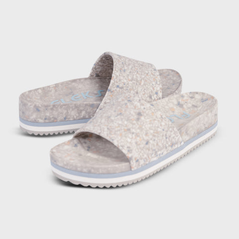 East Beach Slide Platform - Faded Denim