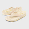 West Beach Flip Flop Terry Collection - Sand 1
