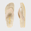 West Beach Flip Flop Terry Collection - Sand 3